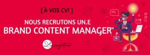 EMPLOI : Brand content Manager
